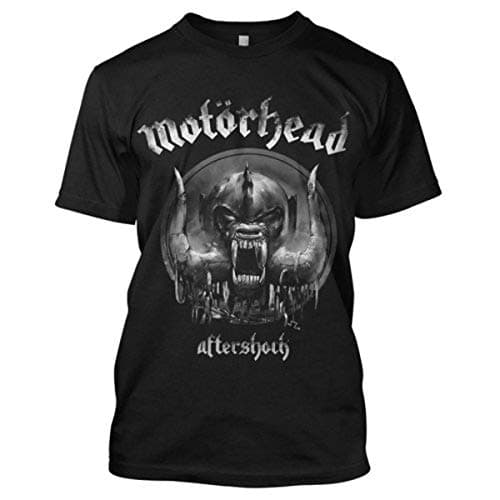 Image of Motorhead Men's DS EXL Aftershock Short Sleeve T-Shirt, Black, Small