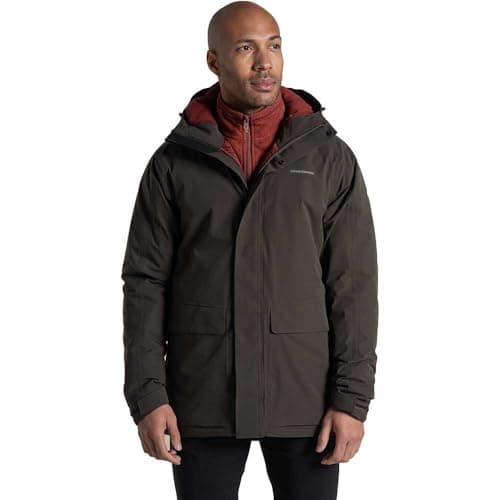 Image of Craghoppers Mens Lorton II Thermic Padded Jacket - Woodland Green - XL