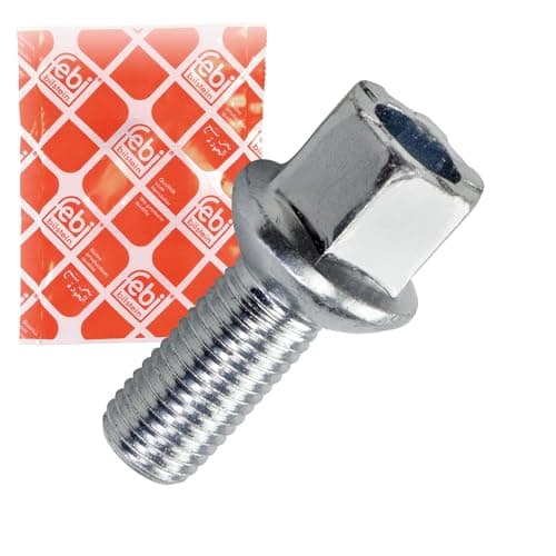 Image of febi bilstein 46627 Wheel Bolt for steel and light alloy wheel rim, pack of one