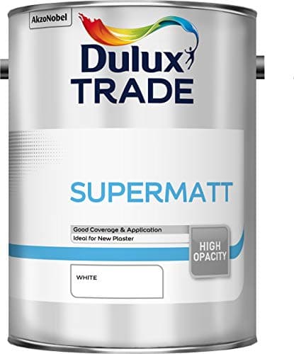 Image of Dulux Trade Supermatt White 5L