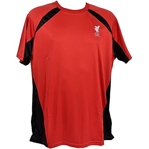 Image of Source Lab Limited Liverpool Poly Panel Tee Red Youths (6-7 Years)
