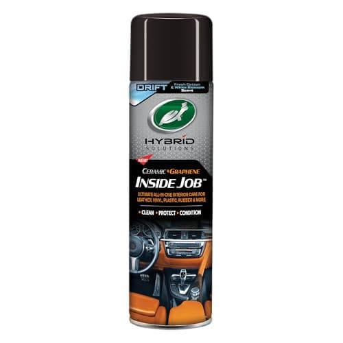 Image of Turtle Wax Hybrid Solutions Inside Job Ceramic + Graphene Interior Cleaner 500ml DRIFT Scent – All-in-One Dashboard, Leather, Plastic & Upholstery Surface Cleaner with UV Protection