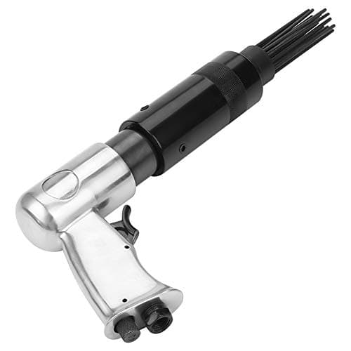 Image of lyrlody Pneumatic Needle Scaler,Deburring Tool Aluminum Housing and Hardened Steel Needles Pneumatic Versatile Pistol Needle Scaler for Removing Stubborn Rust Paint and Weld Slag