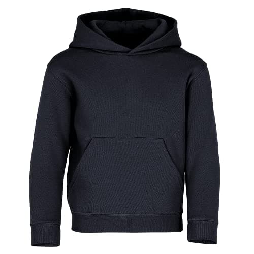 Image of Fruit of the Loom Unisex Kids Premium Hooded Sweat, Deep Navy, 9-11 Years (Manufacturer Size:32)