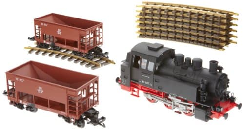 Image of Piko 37100 - G Starter Set BR 80, with Bulk Wagon