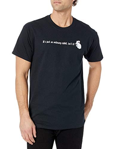 Image of Liquid Blue Men's Monty Python-Killer Rabbit T-Shirt, Black, Large