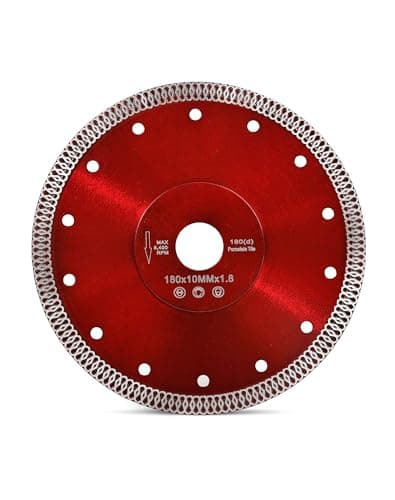 Image of Casaverde Porcelain Cutting Disc 180mm x 25.4mm/22.23mm,Tile Blade Cut On Porcelain,Granite,Marble,Tiles & Ceramics