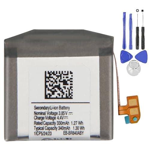 Image of ELLENNE - Battery for Samsung Galaxy Watch 3 45 mm | SM-R840 SM-R845 | EB-BR840ABY with Disassembly Kit Included