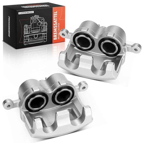 Image of Frankberg 2x Brake Caliper Front Axle Compatible with Santa Fe I SM Trajet FO Highway Van Trajet Box/MPV FO Santa Fe I Box/SUV SM Replace# 58110-26020