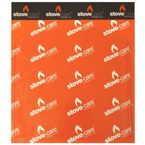 Image of Hunter Herald 4/Herald 4 CE Stove Glass (218mm x 151mm-Shaped)(2 door)