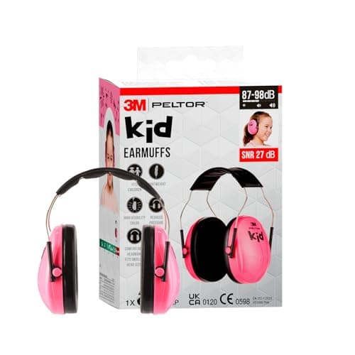 Image of 3M Peltor Kid Ear Defender Children H510AK, pink, Child Hearing Protection / Earmuff; Adjustable size; For noise levels 87-98 dB (SNR: 27dB); School, Concerts, Festivals, Fireworks, Sport events