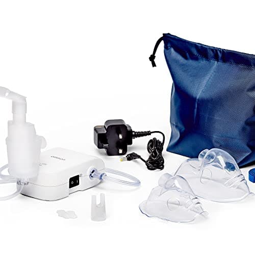Image of OMRON C803 Compact Compressor Nebuliser - Lightweight, Low Noise Nebuliser Machine for Adults and Kids in Treating Respiratory Conditions