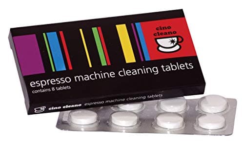 Image of Cino Cleano Coffee Machine Cleaning Tablets (8) by Cafetto Australia | Compatible with home coffee machines | Espresso Machine Cleaning Tablets - Safe for your machine and you