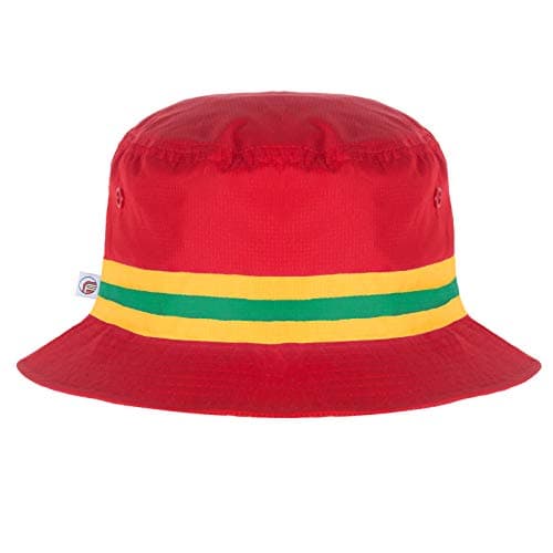 Image of fan originals Bucket Hat - Red Yellow Green Wales Colours L/XL