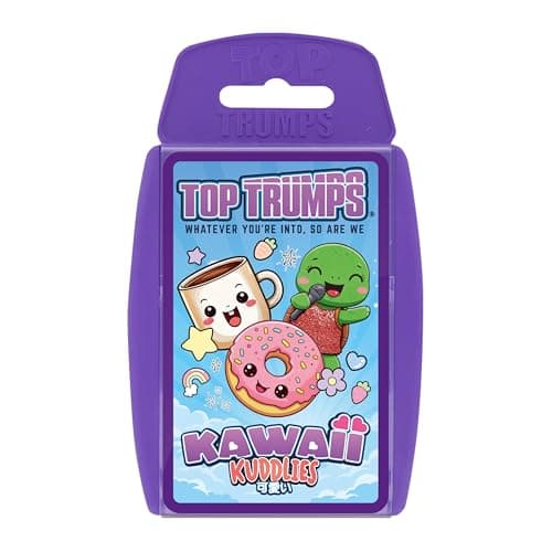Image of Top Trumps Specials Kawaii Kuddlies Card Game, Play with 30 of the sweetest foods, animals, and kitchen appliances, Educational gift for ages 6 plus