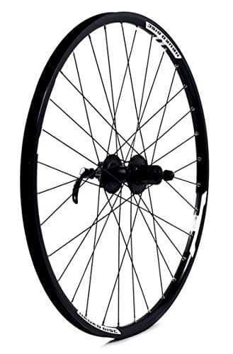 Image of HBR KX Wheels: MTB 26" Doublewall Q/R Cassette Wheel Disc Brake (Rear)-SILVER -26"