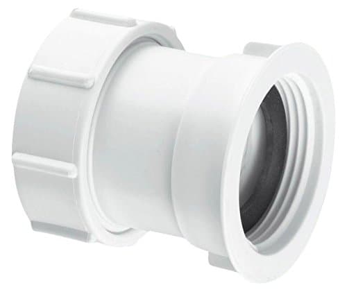 Image of Mcalpine T29 Straight Connector, Multifit x Bsp Female Thread, 1.5 Inch, White