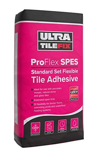 Image of SP+ES Standard Set Tile Adhesive (white) 20kg