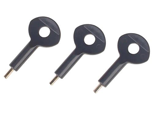 Image of Yale Locks P130 Window Lock Hexagon Keys Pack of 3 YALP130KEY