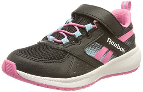 Image of Reebok Girl's Road Supreme 2 Sneakers, Core Black/True Pink/Digital Blue, 5 UK