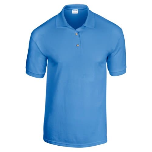 Image of Gildan Adult DryBlend Jersey Short Sleeve Polo Shirt (XL) (Carolina Blue)