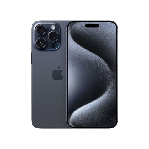 Image of Apple iPhone 15 Pro Max (512 GB) - Blue Titanium (Renewed)