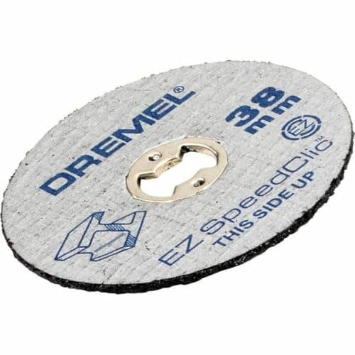Image of Dremel EZ SpeedClic SC456B Metal Cutting Wheel 12-pack, 12 Cutting Wheels with 38mm Cutting Diameter for Rotary Tools