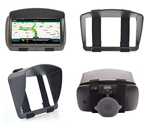 Image of Sun Shade Night Anti Reflection Visor For TomTom Go Premium 5" Go Basic 5 inch GO ESSENTIAL 5 INCH Go 5200 Go 520 Go 51 Start 42 52 Via 52 53 Go 5100 Go 510 Go Professional 5'' GPS Sat Nav Models