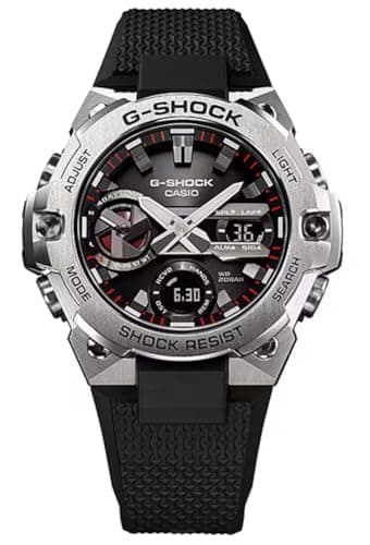 Image of G-Shock By Casio Men's GSTB400-1A Digital Watch Silver