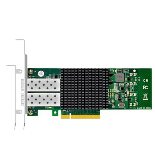 Image of GLOTRENDS ST7268 10Gb Network Card with 2 SFP+ Port, Intel 82599ES (X520-DA2) Controller, PCIE 2.0 X8 Interface