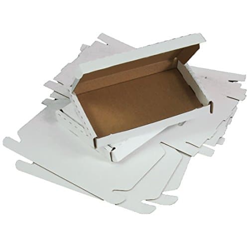 Image of Triplast C6 160 x 110 x 20 mm White PIP Cardboard Large Letter Postal Box for Royal Mail (Pack of 50)