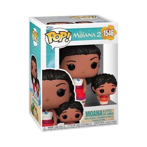 Image of Funko Pop! & Buddy: Moana 2 - Moana & Simea - Moana - Vinyl Collectible Figure - Gift Idea - Official Merchandise - Toy for Children and Adults - Movies Fans