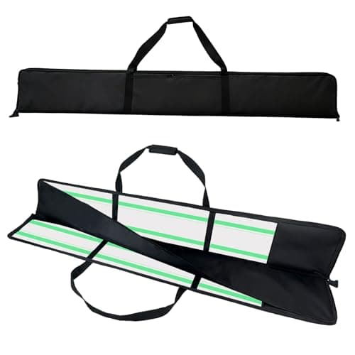Image of Guide Rail Bag 1.6 m, for up to 2 Rails 1100 mm/1400 mm/1500 mm, Plus Version, Compatible with Bosch, Makita and Festool, 600D Oxford Fabric with 3-Layer Cushioning, Shoulder Strap and Accessories