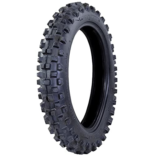 Image of 90/100-14" Rear Motocross Tyre 14" Fits 85cc Small Wheel MX Bikes Pit Bike Knobbly Tread Tyre