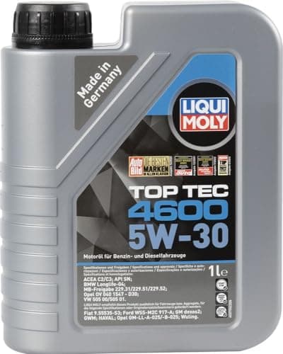 Image of LIQUI MOLY Top Tec 4600 5W-30 | 1 L | Synthesis technology motor oil | SKU: 2315