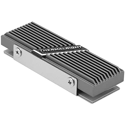 Image of Thermalright TR-M.2 2280 TYPE A G Heatsink for SSD Cooling M.2 2280 Heatsink Cooler, Aluminum, with 2 Thermal Conductivity, Desktop High Performance SSD Cooler(Gray)