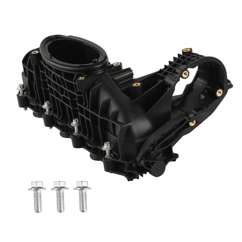 Image of A6510900037 Intake Manifold with Bolts Replacement for Mercedes Benz W176 W204 W205 W212 W447 W639 Sprinter 906, Intake Inlet Manifold Module with Motor replaces 6510900037 6510903037