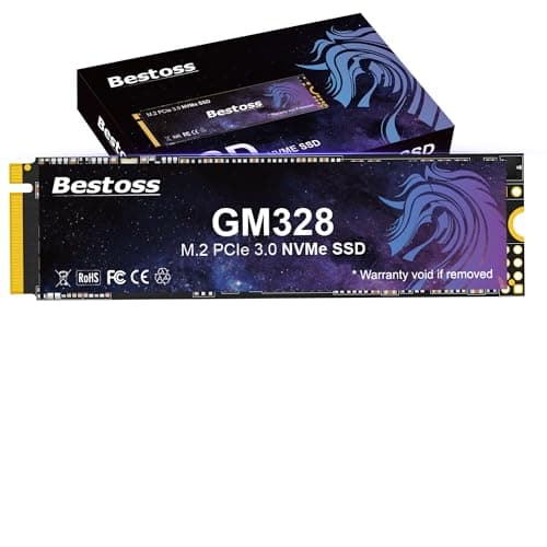 Image of GM328 1TB NVMe M.2 2280 SSD, PCIe Gen3 3D NAND Internal Solid State Drive, Dynamic SLC Cache, Up to 3500MB/s, for Students, Office Work, Gaming, Home Entertainment, Compatible with Desktop or Laptop