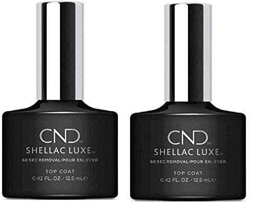 Image of CND SHELLAC LUXE Nail Polish Top Coat 2 Pack