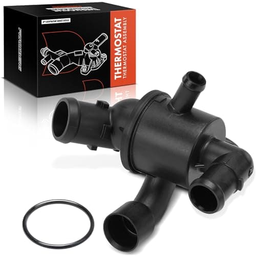 Image of Frankberg Engine Coolant thermostat HousingController Compatible with A3 8P1 Altea 5P1 Octavi.a II 1Z3 Golf VI 5K1 Passa.t 362 Polo 6C1 6R1 Toura.n 1T3 Replace# 03L121111S
