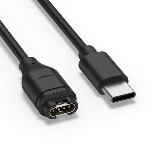 Image of 0.5M USB C Charger for Garmin Watch Charger, 50CM/1.6ft Type-C Charging Cable for Garmin Watch