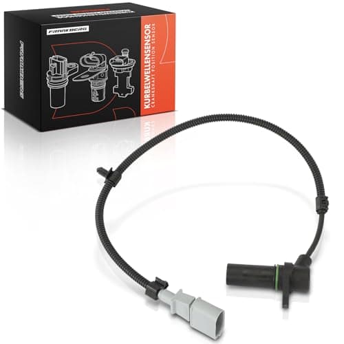 Image of Frankberg Crankshaft Position Sensor with Cable for A3 Galaxy Alham.bra Ibiza III Leon Toledo II Fabia I Octa.via I B.o.r.a Golf IV New Beetle Sha.ran Transporter V 1.9L 2.0L 1995-2010 038957147D