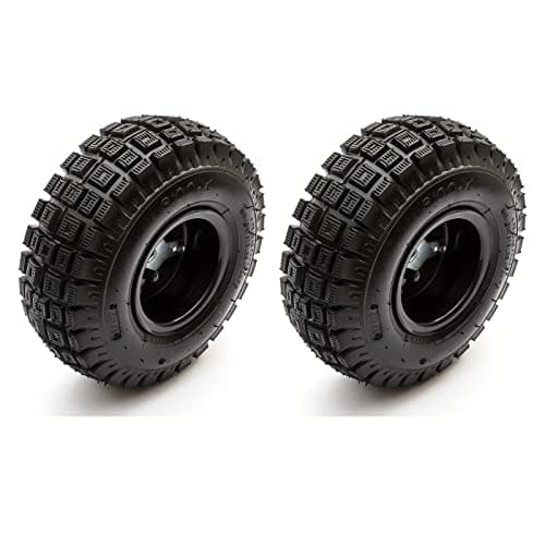 Image of 2x Mini Moto Quad Bike 47cc 49cc Rear Wheel Rim Tyre & Tube Minimoto ATV 3.00-4