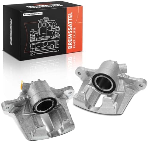 Image of Frankberg 2x Brake Caliper Disc Brake Front Left Right Compatible with 206 Hatchback 2A/C 206 Saloon 206 SW 2E/K 206 Van 206+ 2L 2M T3E Replace# 630002
