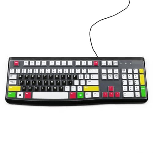 Image of CRFFZ Silicone Keyboard Covers for K120 MK120 Ergonomic Desktop Protective Skin Protectors Accessories Waterproof Protector