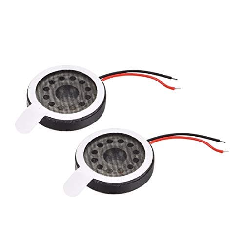 Image of sourcing map 1W 8 Ohm 16mm Dia Speaker with Wire for Electronic Projects 2pcs