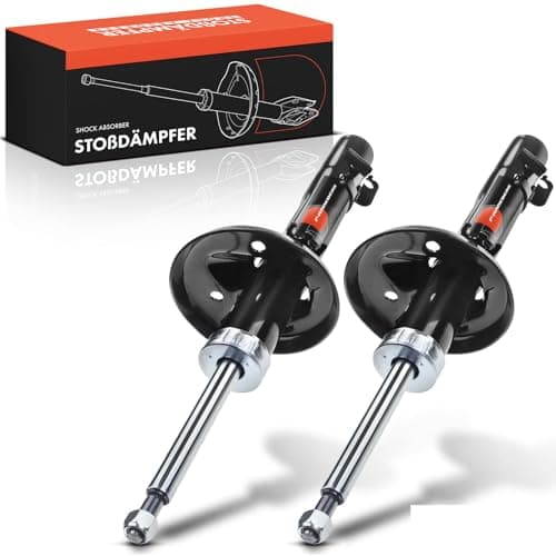 Image of Frankberg 2x Shock Absorber Strut Front Left Right 527mm Gas pressure Compatible with Golf IV 1J1 Golf IV Variant 1J5 O.c.t.a.v.i.a B.o.r.a Replace# 633713,E4373