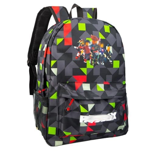 Image of Ainvliya Boys Kids Backpack, Large Capacity robl-x kids backpack, Shoulder Bags for Travel Outdoor School Teenagers and Students(Black)