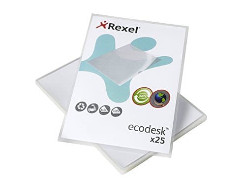 Image of Rexel Ecodesk (A4) L Folders (Clear) - 1 X Pack Of 25 Folders