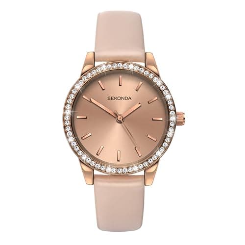 Image of Sekonda Womens Analogue Classic Quartz Watch with PU Strap 2452.27